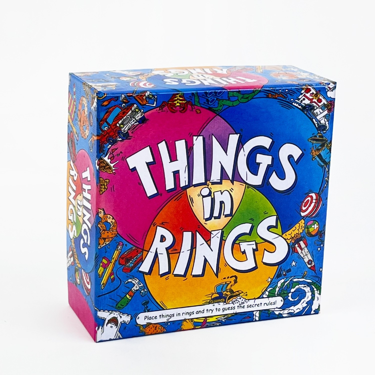 Board Game Loop - Dingen in ringen Familiekaart Lighthearted Logica-kaartspel
