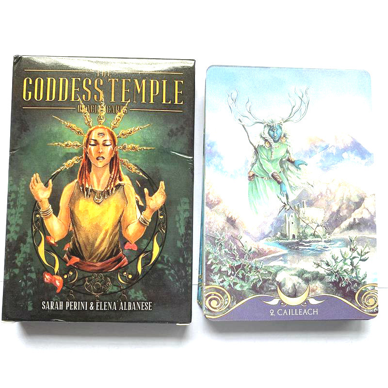 Board Game English For Kids - Nieuwe De Godin Tempel Oracle Kaarten