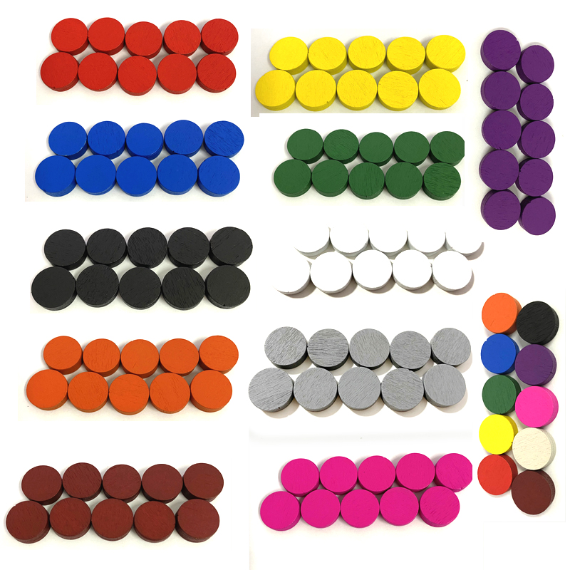 Board Game Impostor - 50 stuks 15*5 MM 11 Kleuren