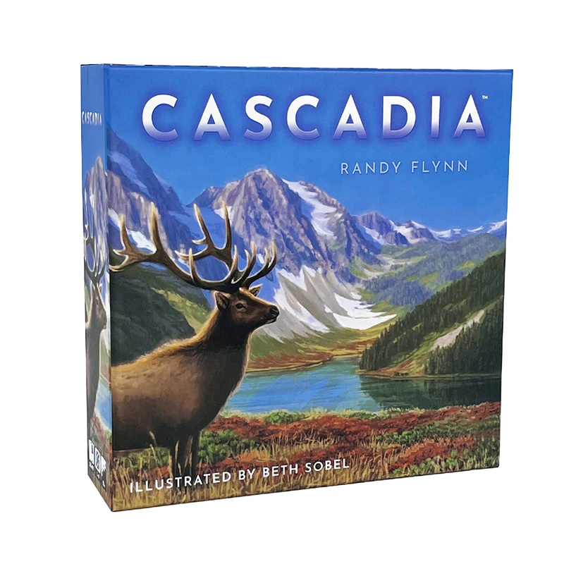 Board Game English For Kids - Cascadia Bordspel LANDMARKS Engelse Schaakbordset Gemakkelijk