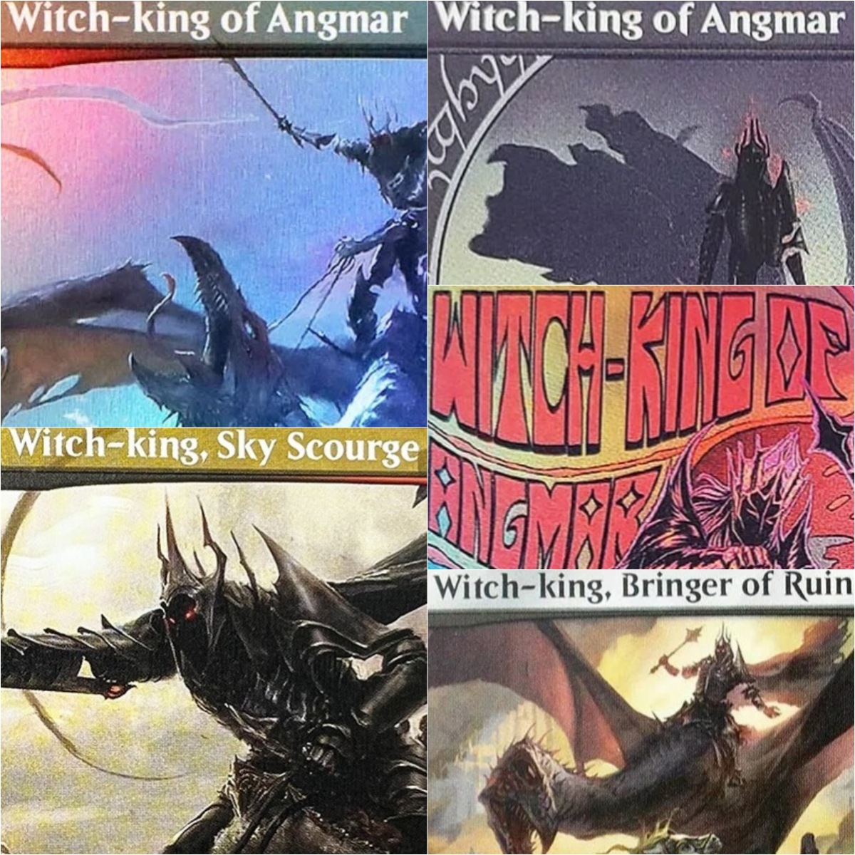 Card Game Deck - Witch-king TCG Magische Proxy Zwart Proxy