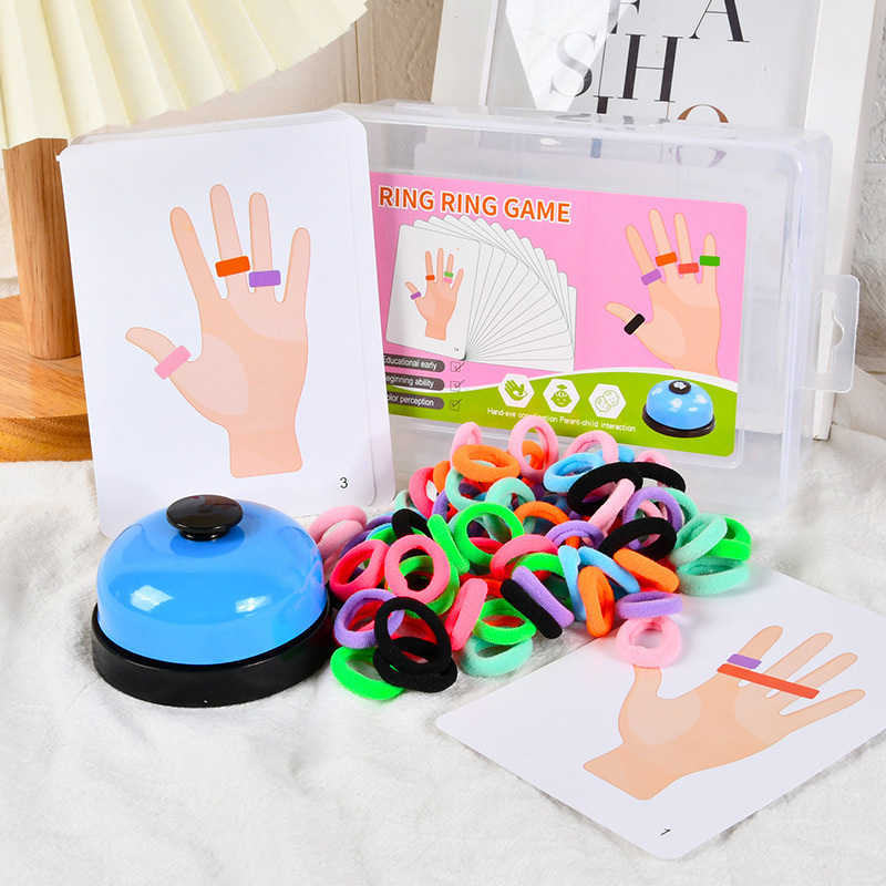 Board Game Loop - Kinderen Vinger Ring Bordspel Kleuraanpassing Speelgoed