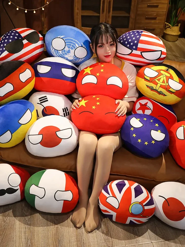 Board Game Yokohama - Land Bal Speelgoed Pluche Polandball Handwarmer