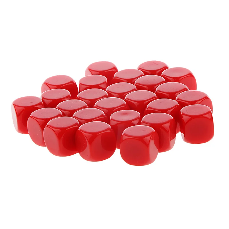 10 stuks acryl 16 mm veelkleur - Board Game Loop recensie en prijs