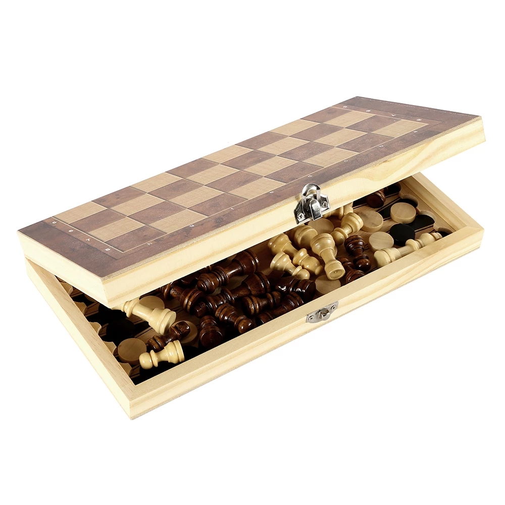 3-in-1 schaakbord, opvouwbaar  - Board Game Quacks recensie en prijs