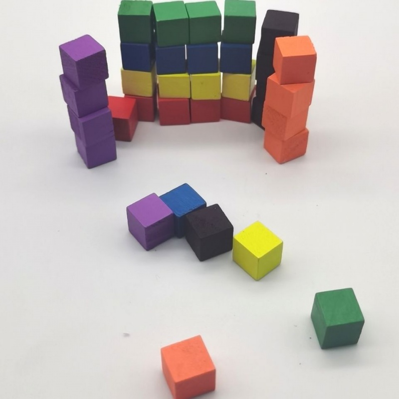 100 stks/partijen 10mm Houten  - Board Game Impostor recensie en prijs
