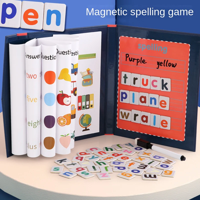 1pc Magnetische alfabet spelli - Board Game English For Kids recensie en prijs