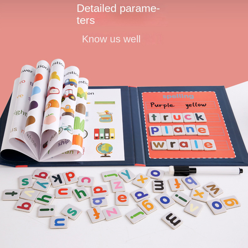 1pc Magnetische alfabet spelli - Board Game English For Kids recensie en prijs