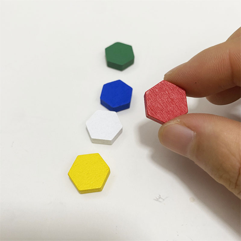 50 Stuks Houten Zeshoekige Pri - Board Game Impostor recensie en prijs