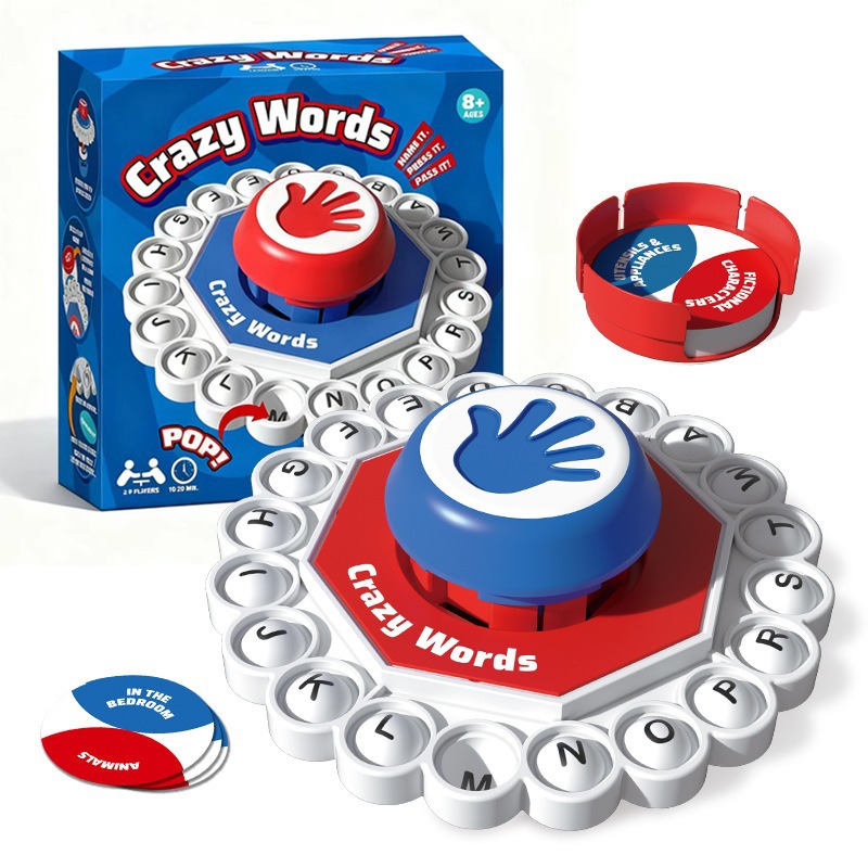 Gekke Woorden Engels Bordspel  - Board Game English For Kids recensie en prijs