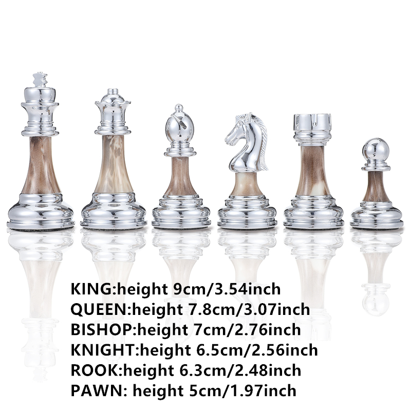 Groot schaakspel 45cm/ 17,7-in - Board Game Quacks recensie en prijs