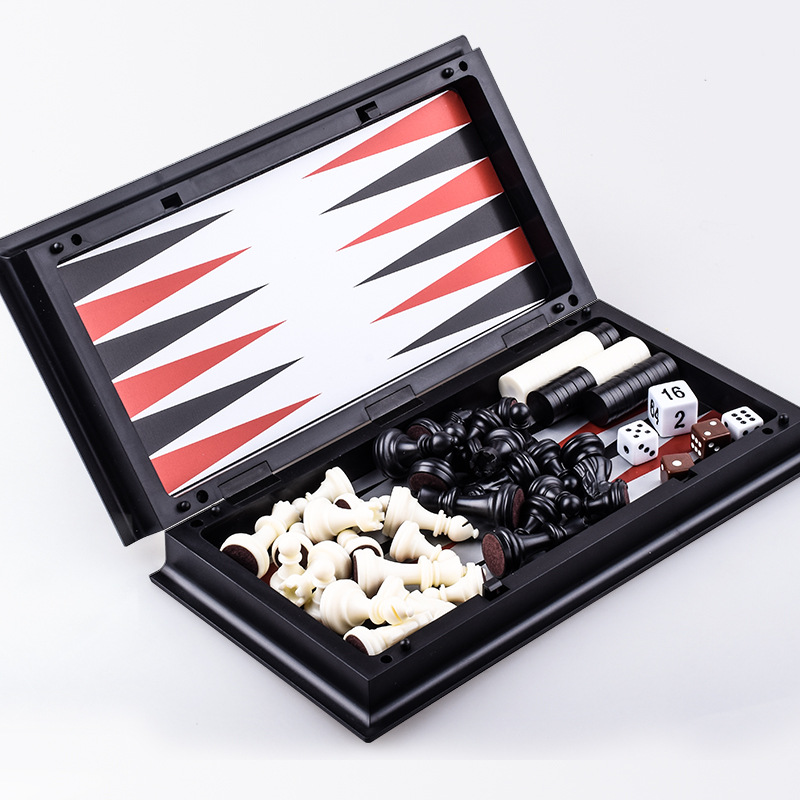 Opvouwbaar magnetisch schaaksp - Board Game Quacks recensie en prijs