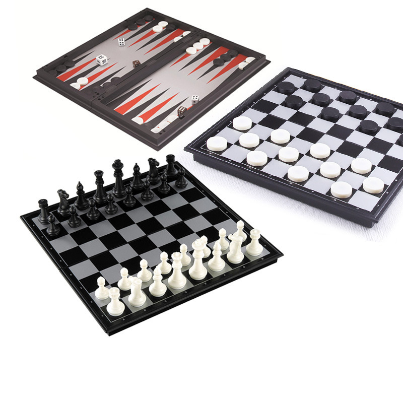 Opvouwbaar magnetisch schaaksp - Board Game Quacks recensie en prijs