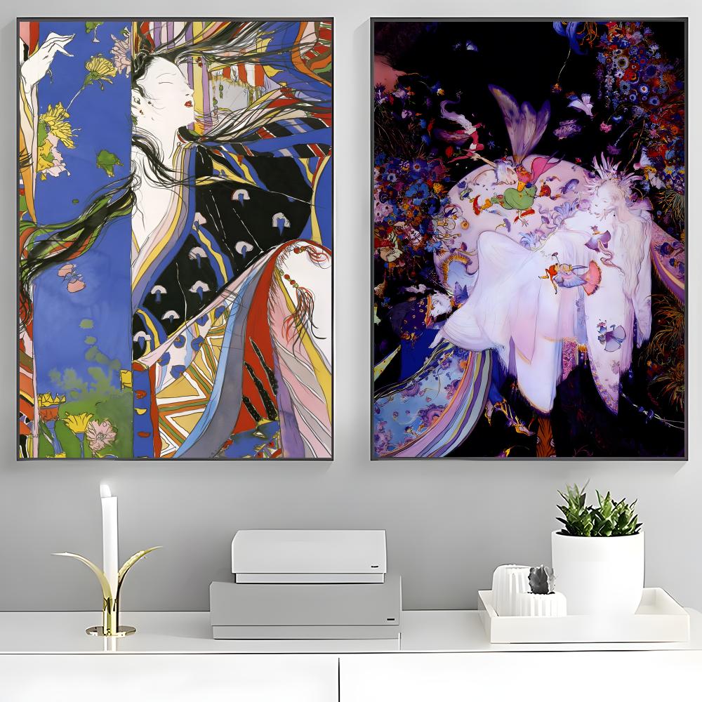 Y-Yoshitaka Amano Art Poster H - Board Game Yokohama recensie en prijs
