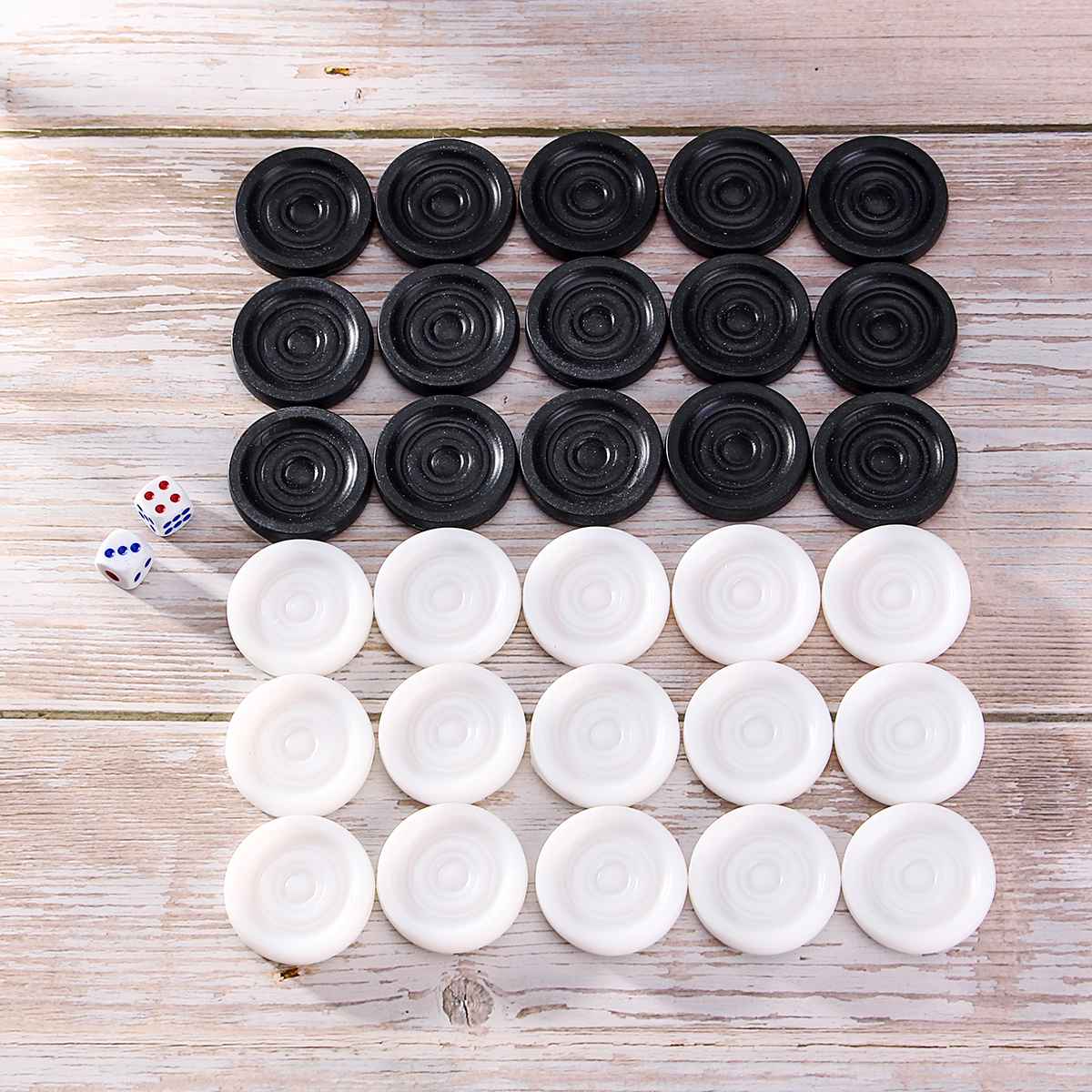 32 stuks backgammon schaakstuk - Board Game Quacks recensie en prijs