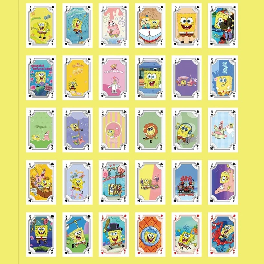 54 Vellen/doos SpongeBob Anime - Card Game Deck recensie en prijs