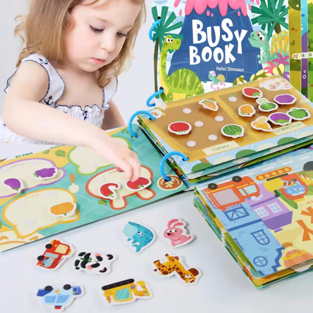 Druk boek Sticker Rustig boek  - Board Game English For Kids recensie en prijs