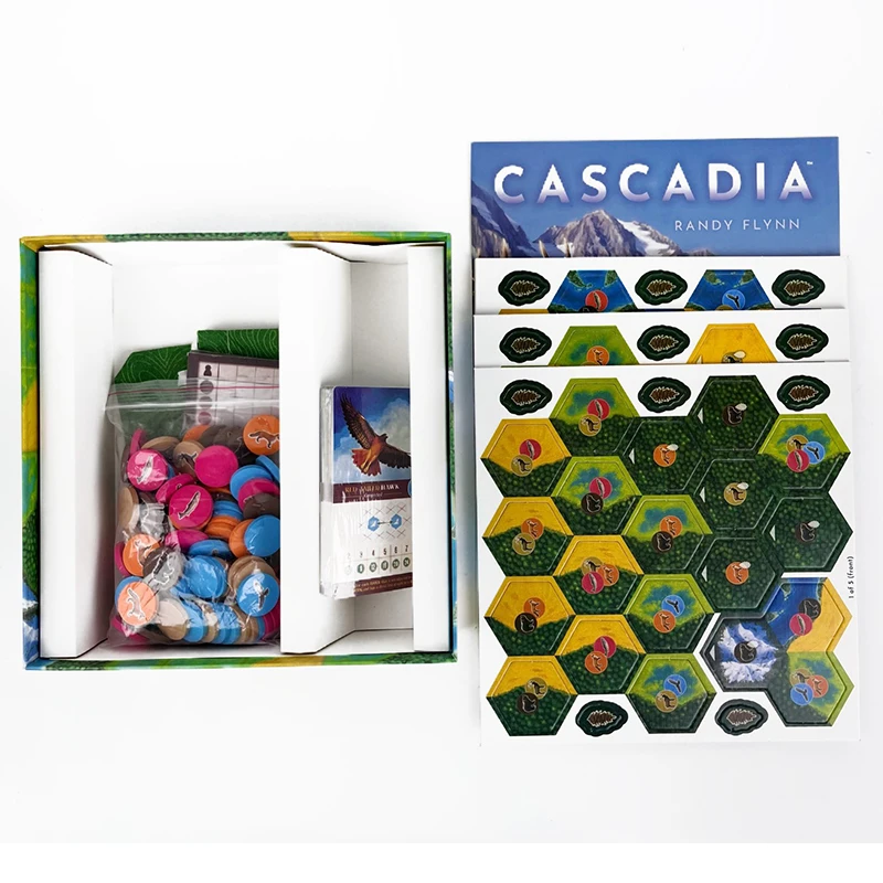 Cascadia Bordspel LANDMARKS En - Board Game English For Kids recensie en prijs