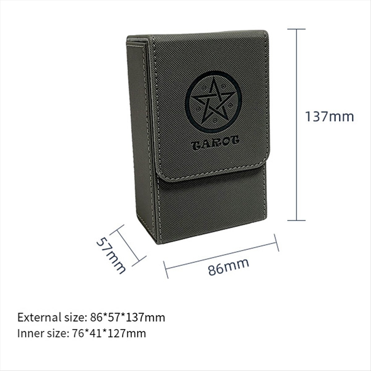 ABST Zwart Rood Patroon Tarot  - Card Game Deck recensie en prijs