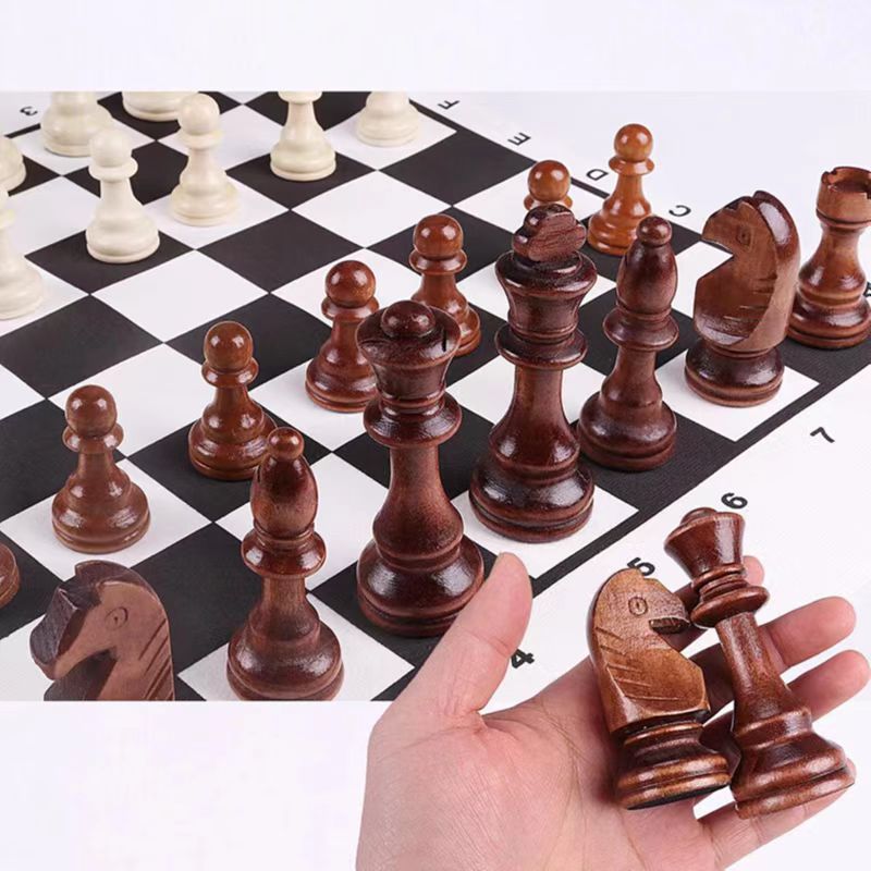 32 Stuks Houten Schaken Koning - Board Game Queen recensie en prijs