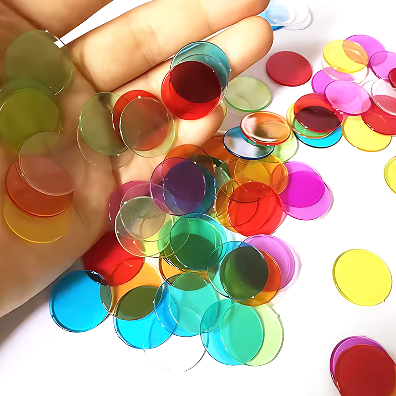100/200PCS 19mm Ronde Count Ch - Board Game Loop recensie en prijs