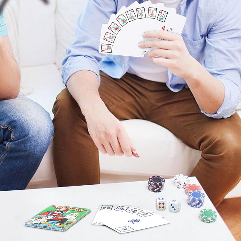 Mahjong Kaarten Familiespel Wa - Card Game Deck recensie en prijs