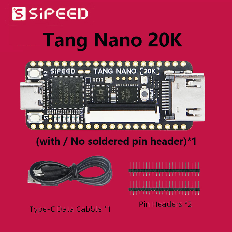 Nieuwe Sipeed Tang Nano 20K FP - Board Game Film recensie en prijs