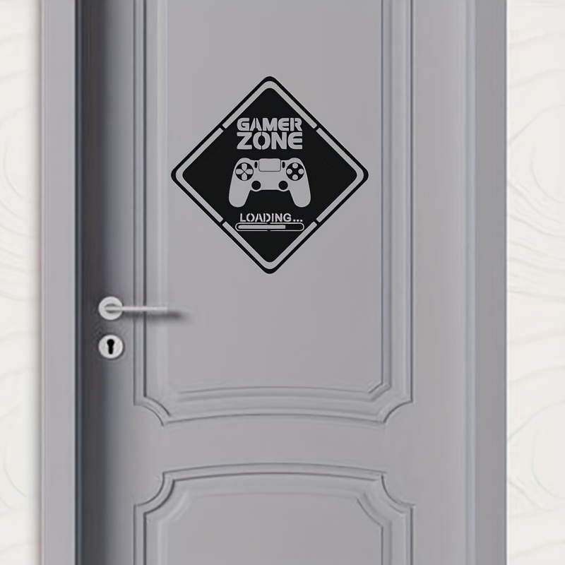 1Pc Gamer Zone Deur Sticker Mu - Board Game Movie recensie en prijs