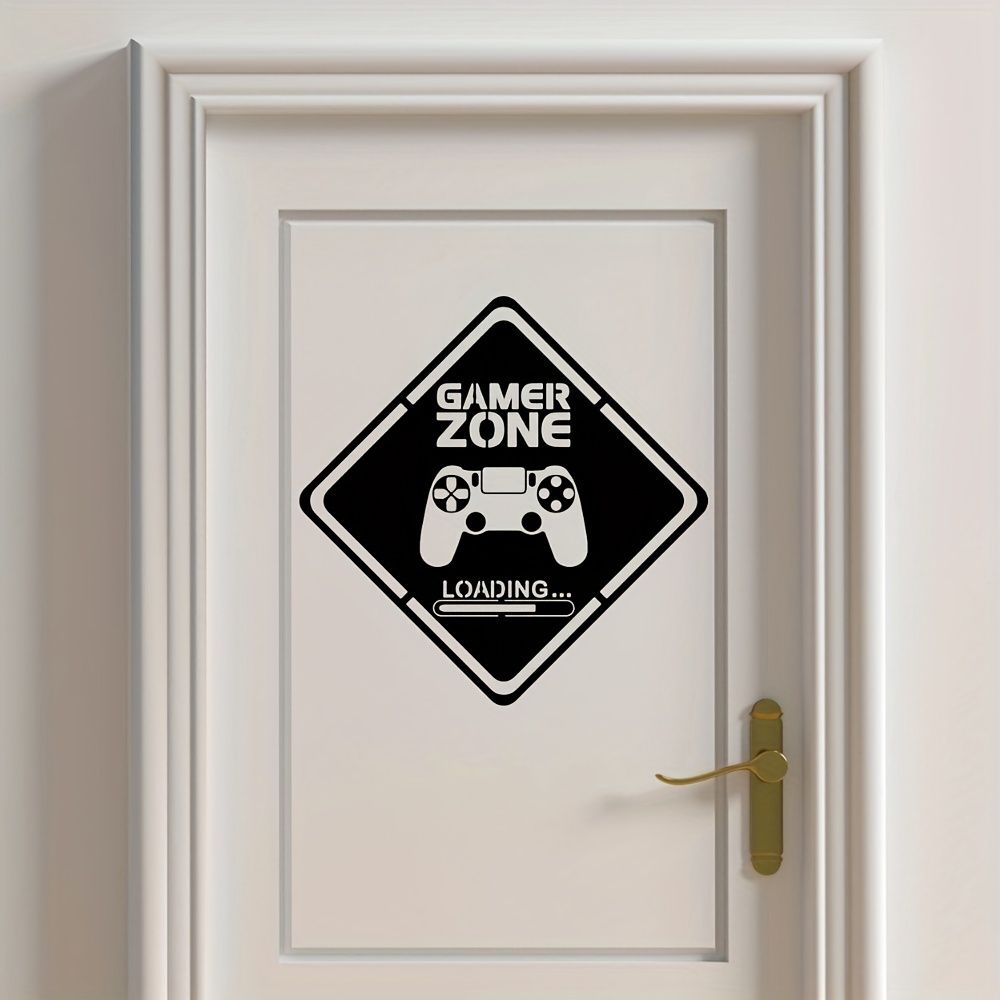 1Pc Gamer Zone Deur Sticker Mu - Board Game Movie recensie en prijs