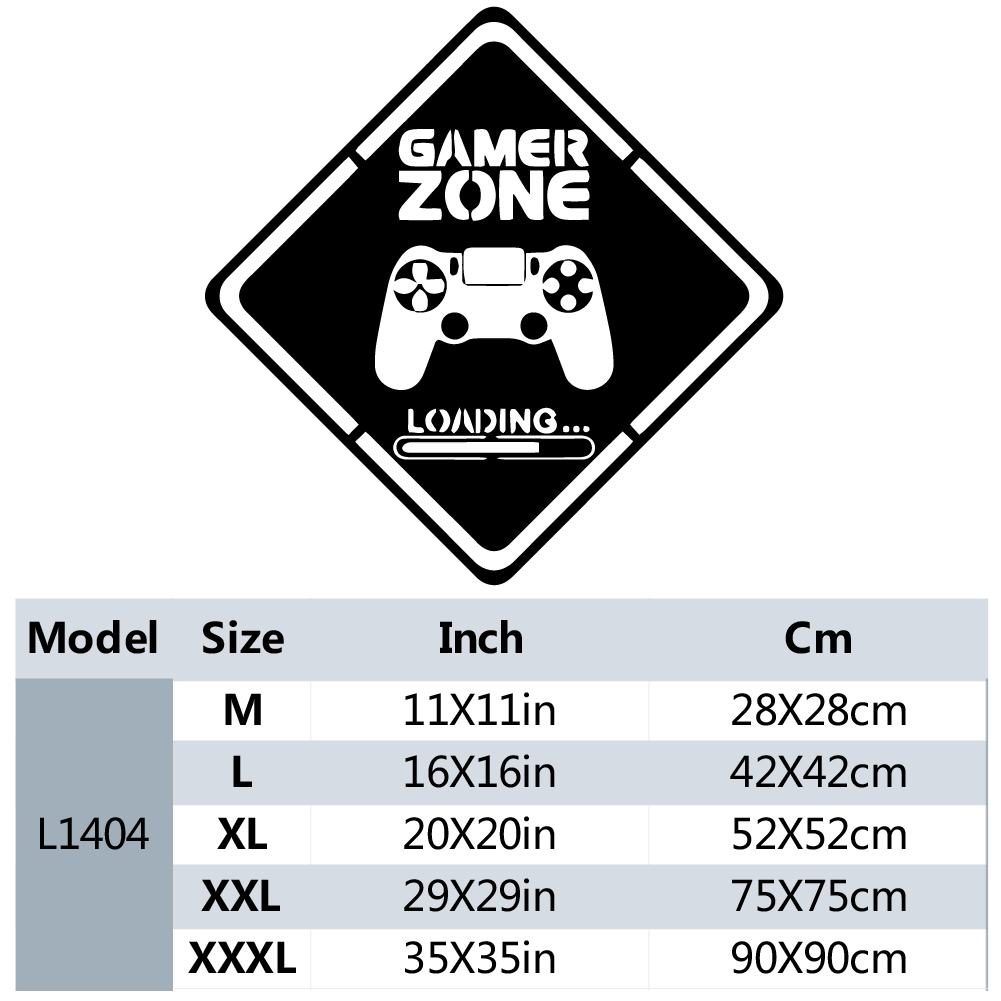 1Pc Gamer Zone Deur Sticker Mu - Board Game Movie recensie en prijs