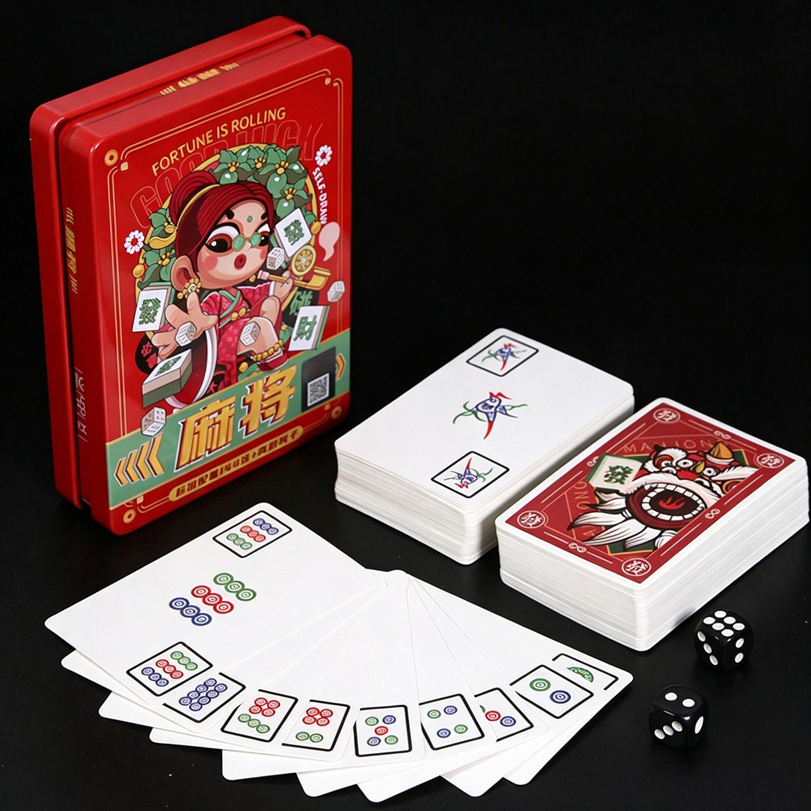 Speelkaarten Mahjong-tegels Fa - Card Game Deck recensie en prijs