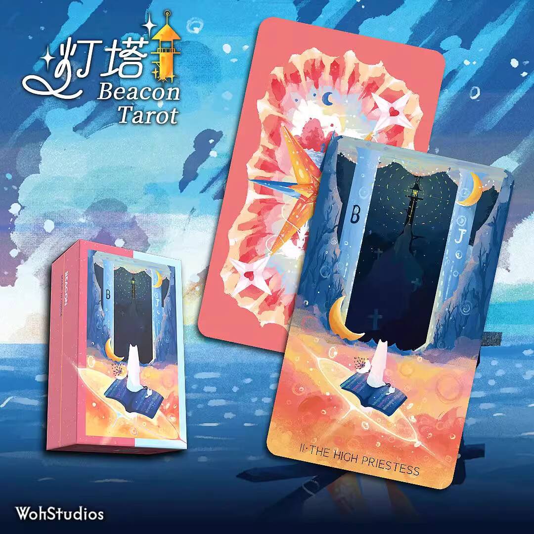 Nieuwe Vuurtoren Tarotkaarten  - Board Game Queen recensie en prijs